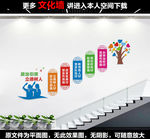 校园楼梯文化墙