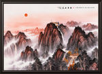山水画水墨山水画意境山水画