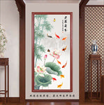荷花玄关