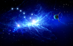宇宙星空北斗七星