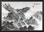 雄鹰展翅