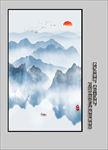 玄关山水画