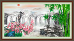 大厅山水画