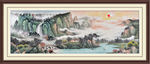 山水画水墨山水画意境山水画