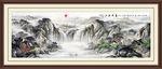 山水画水墨山水画意境山水画