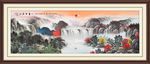 山水画水墨山水画意境山水画
