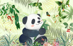 热带植物背景