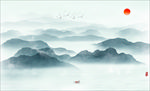 新中式山水画