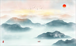 写意山水画 水墨山水