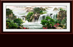 山水画水墨山水画 意境山水画