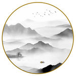 新中式山水画