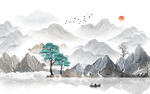 新中式山水