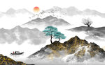 新中式山水