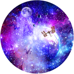 圆形星空