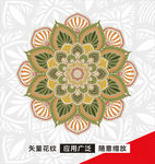 矢量花纹
