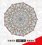 矢量花纹