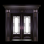 仿铜门