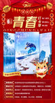四川九寨鹧鸪山成都新年旅游海报