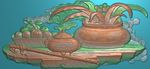 精雕扫描图 stl 新款 兰花