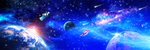 流星 星空背景墙