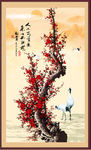 国画梅花