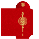 红色金色高档大气红包