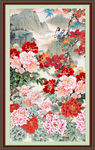 国画牡丹