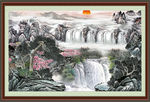 国画山水