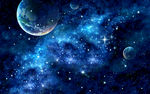 蓝色星空