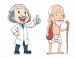 卡通科学家