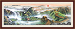 长城国画长城风景画