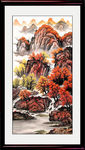 山水画水墨山水画 意境山水画