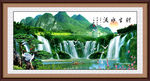 山水画水墨山水画 意境山水画