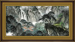中堂山水画
