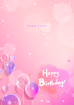 企业员工生日会祝福贺卡