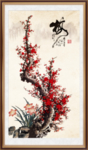 国画梅花