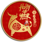 中国红民俗新中式喜庆字画