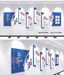 简约大气企业励志文化墙