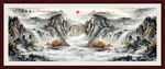 聚宝盆风水画