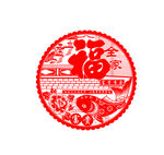 剪纸鱼