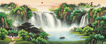 国画山水画