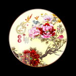 家和富贵 晶瓷画