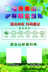 森林防火二维码出入口