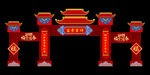 2021春节门头