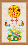 百福图