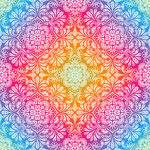 高档中式花鸟墙纸背景矢量图
