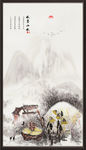 玄关山水画