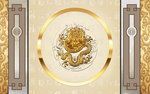 新中式背景墙