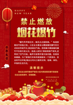 禁止燃放烟花爆竹