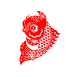 剪纸鱼